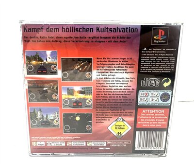 PlayStation Spiel Auto Destruct PAL wie NEU