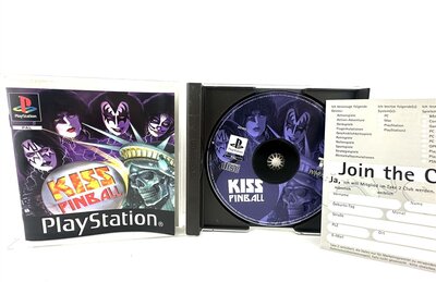 PlayStation Spiel Kiss Pinball PAL wie NEU