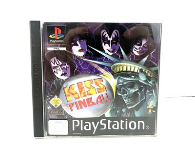 PlayStation Spiel Kiss Pinball PAL wie NEU