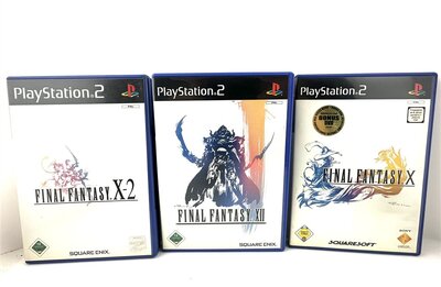 PlayStation 2 Spiel Final Fantasy X + XII + X-2 PAL