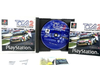 PlayStation Spiel TCA 1 + 2 Touring Cars PAL