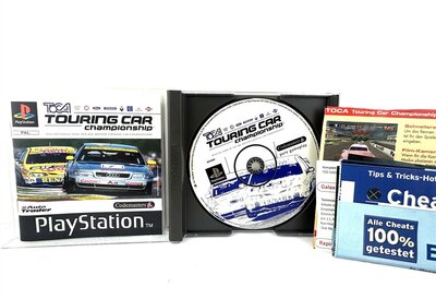 PlayStation Spiel TCA 1 + 2 Touring Cars PAL