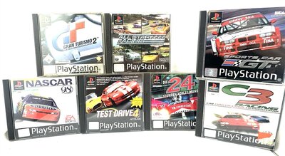 PlayStation 7 Auto Rennspiele PAL