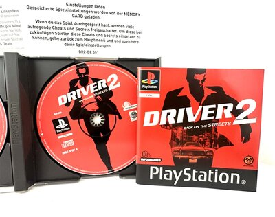PlayStation Spiel Driver 2 PAL
