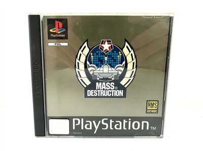 PlayStation Spiel Mass Destruction PAL
