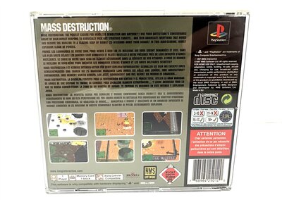 PlayStation Spiel Mass Destruction PAL