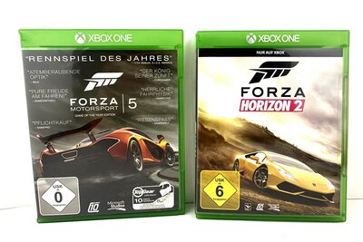 Xbox One 2 Spiele Forza Horizon 2 + 5 PAL