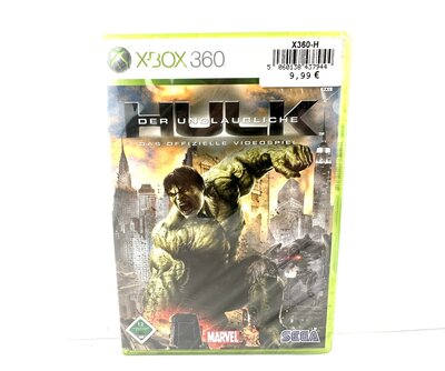 Xbox 360 der unglaubliche Hulk PAL Erstauflage NEU Marvel