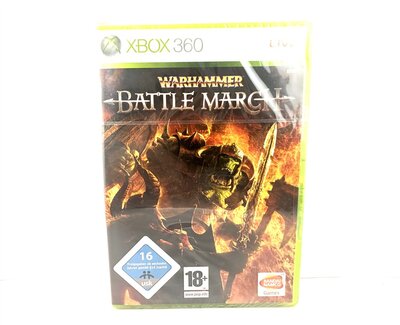 Warhammer Battle March Xbox 360 Spiel PAL NEU Sealed OVP