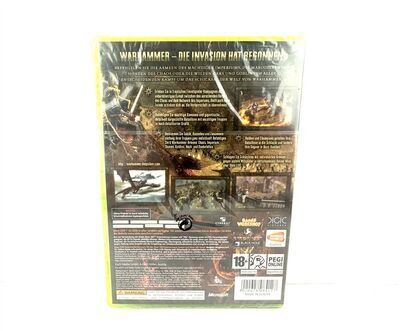Warhammer Battle March Xbox 360 R�ckseite PAL NEU Bandai Namco
