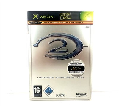 Halo 2 Xbox 360 PAL Vorderseite Steelbook Limited Edition...