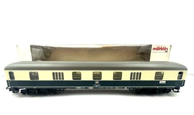 M�rklin 4044 H0 AC D-Zug Gep�ckwagen Dyl 961 ozeanblau/beige DB Wagen aus der OVP