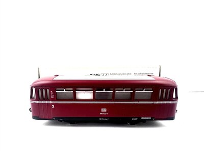 M�rklin 4018 H0 AC Beiwagen 995 DB Schienenbus dunkelrot au�erhalb OVP neuwertig