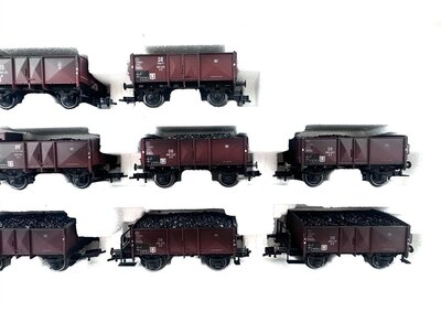 M�rklin 46030 H0 DC Kohlenwagen-Zug vorne Wagen der fr�hen 50er Jahre Neuwertig