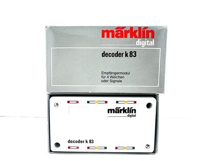 M�rklin 6083 H0 Neuwertiger Decoder K 83 in OVP