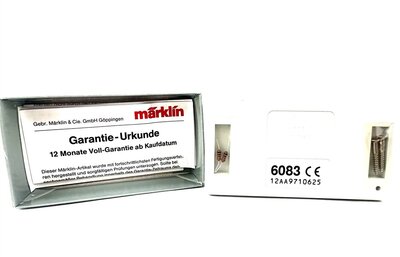 M�rklin 6083 H0 Decoder K 83 R�ckseite Neuwertig mit OVP ge�ffnet