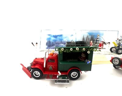 Busch Merry Christmas Weihnachtsdioramen zeigt Modell 1:87