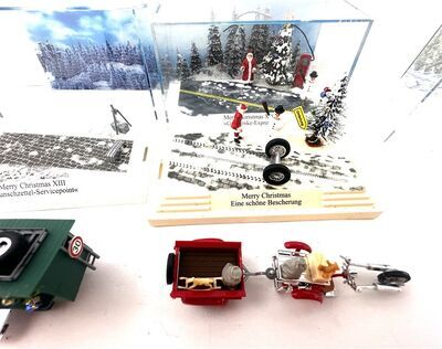 Busch Merry Christmas Weihnachtsdioramen 3 St�ck 1:87
