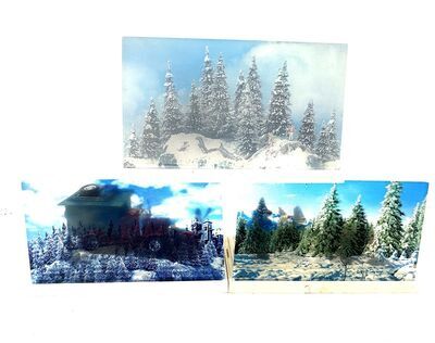 Busch Merry Christmas Weihnachtsdioramen 3 St�ck 1:87