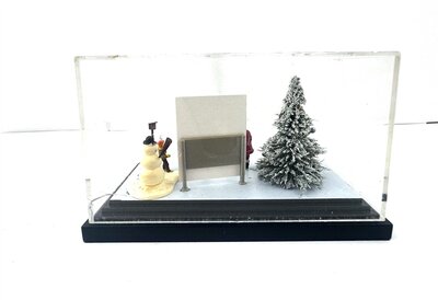 Busch 7635 Merry Christmas Kleindiorama 1:87 R�ckseite