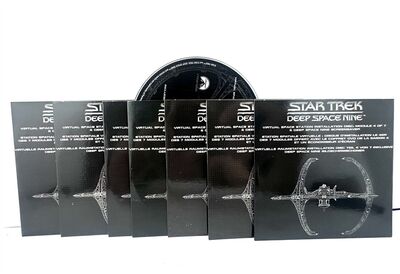 PC Star Trek Deep Space Nine Vorderseite Virtual Space Station Komplettset 7 Discs TOP