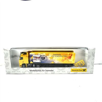 AWM H0 Sattelzug Vorderansicht Volvo FH12 Deutsche Post | EU Erweiterung 2004 OVP