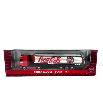 Lemke Collection H0 LKW Sattelzug Vorderansicht Coca-Cola 1:87 Neuwertig