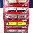 Herpa LKW Vorderansicht Kofferh�ngerzug MAN + MB + Iveco...