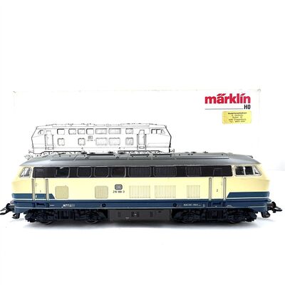 M�rklin 3374 H0 Vorderseite Diesellok BR 216 Ep.IV der DB delta/digital mit OVP
