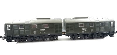 M�rklin 37282 H0 Vorderansicht Doppel-Diesellok V 188 Ep.IV der DB Neuwertig
