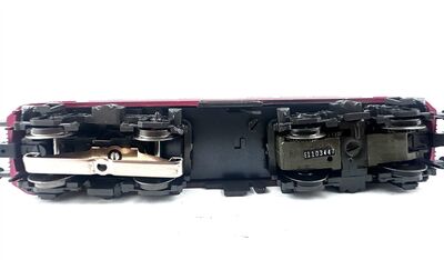 M�rklin 3340 H0 Schleiferansicht Elektrolok BR 110 Ep.IV der DB