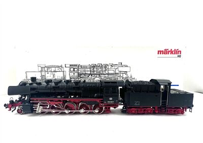 M�rklin 3084 H0 Vorderansicht AC Dampflok BR 050 Ep.IV der DB analog OVP