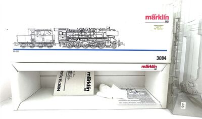 M�rklin 3084 H0 AC Dampflok BR 050 der DB Rauch