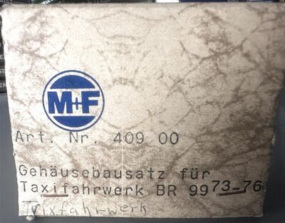 M+F 40900 H0e Geh�usebausatz BR 99 RARIT�T mit Fehldruck auf OVP