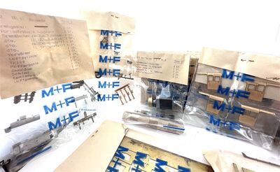 Versiegelte Teile M+F Merker + Fischer 032 01 H0 Dampflok Bausatz BR 17 mit Tender