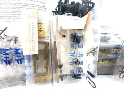 Versiegelte Teile M+F Merker + Fischer 040 H0 Bausatz BR 69 pr.T 4.2 + Motor