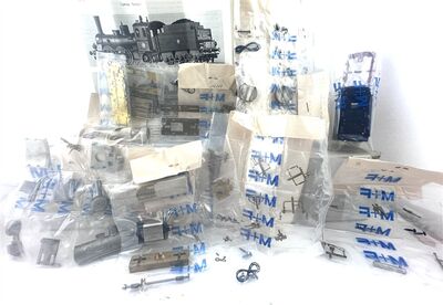 Vorderansicht M+F 035 H0 G 2 Dampflok Bausatz + Superzur�stsatz + 3 T 12 Tender