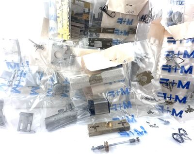 Versiegelte Teile M+F 035 H0 G 2 Dampflok Bausatz + Superzur�stsatz + 3 T 12 Tender + Motor