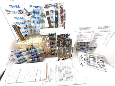 Versiegelte Teile Merker + Fischer H0 060 Bausatz BR 75 + 06010 Zur�stsatz + Steuerung