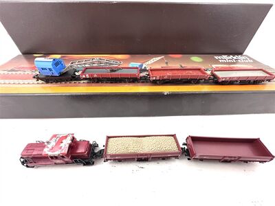 M�rklin 8103 Zugset Gleisbauzug mit Diesellok BR 260 in Spur Z