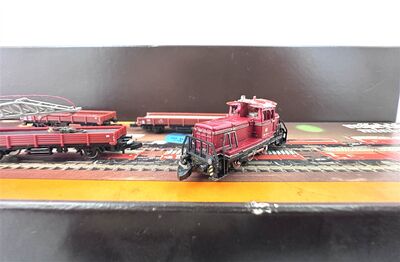 M�rklin 8103 Zugset Gleisbauzug mit Diesellok BR 260 in Spur Z