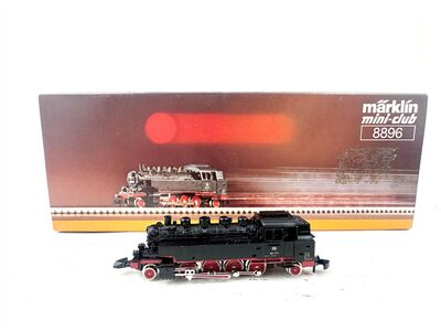 Vorderansicht M�rklin 8896 Dampflok BR 86 Ep.III der DB in Spur Z