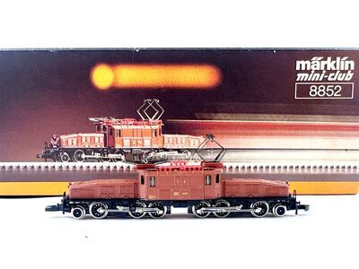 Vorderansicht M�rklin 8852 Elektrolok Ce 6/8 "Krokodil" der SBB Spur Z OVP