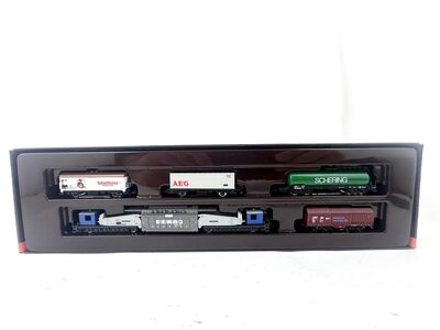 Vorderansicht M�rklin 8691 Regional-Wagenset Berlin der DB in Spur Z