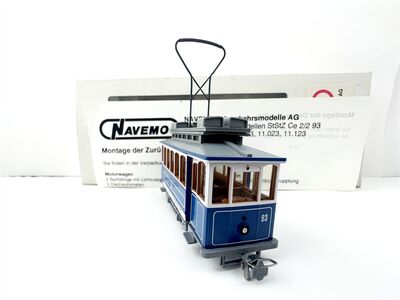 Navemo H0m StStZ Z�rcher Triebwagen mit St�ngl-Antrieb OVP Rarit�t