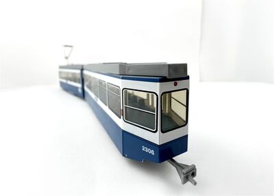 Frontansicht Navemo Tram 2000 H0m Stra�enbahn Be 4/6 der VBZ