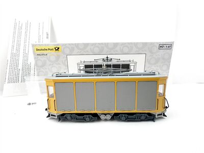Hobbytrain 010035 H0 Post-Triebwagen P2.8 Post-Stra�enbahn