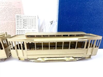 Fairfield Models H0 Berliner Stra�enbahn TF BF 13 / 25 Messing mit Motor
