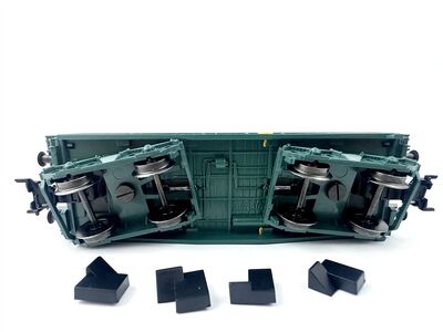 M�rklin 48870 H0 Schwerlast Flachwagen mit Panzer Leopard 2A6 OVP