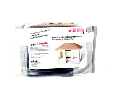 M�rklin Spur 1 Exklusiver Lasercut-Bausatz Haltepunkt Etzenbach Rarit�t